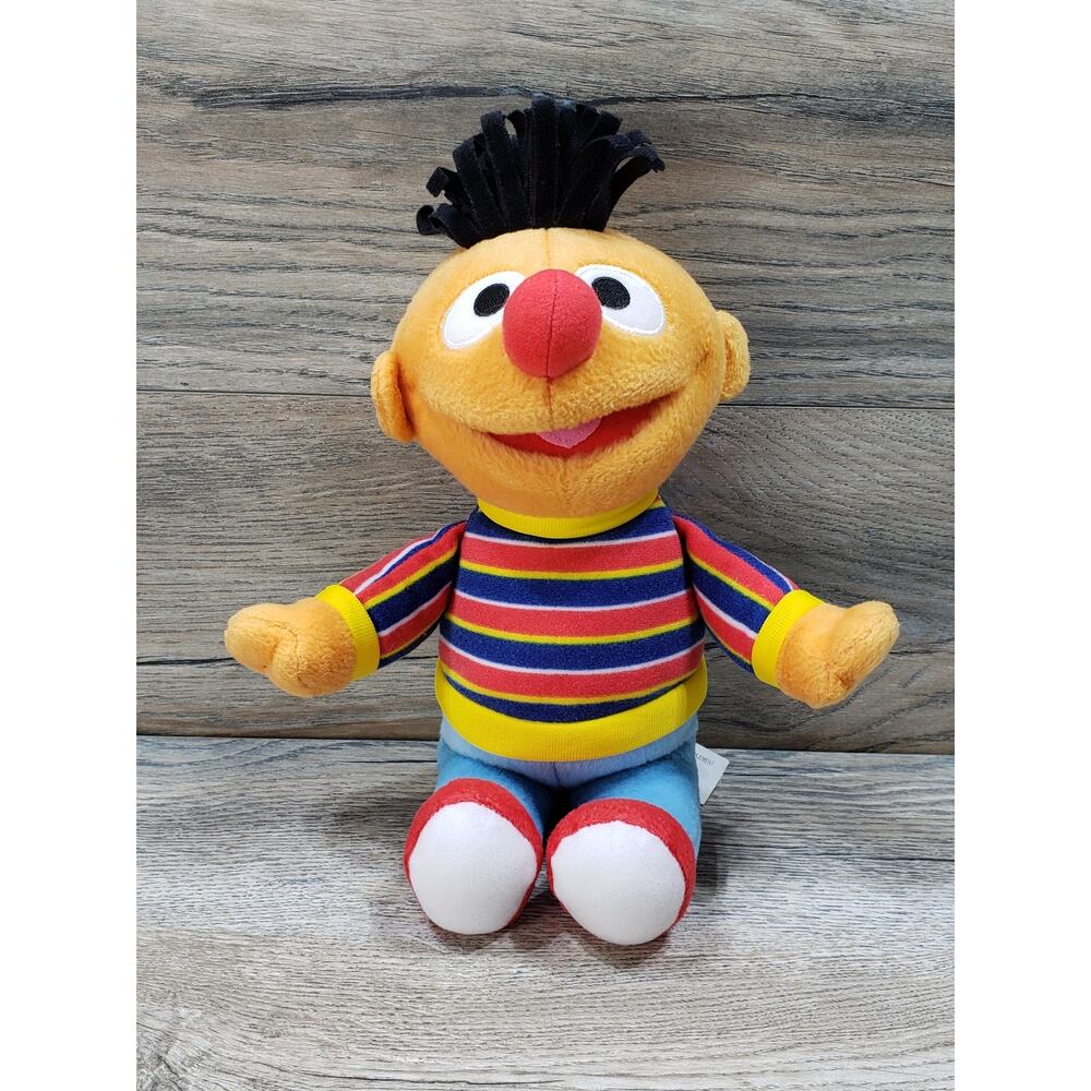 Mattel Fisher Price Ernie Sesame Street Plush Stuffed Toy 2002